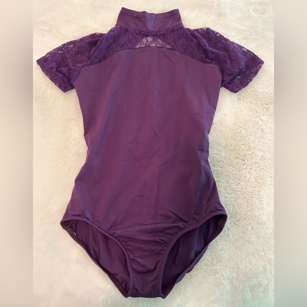 Bal Togs Dancewear size large, purple, excellent condition